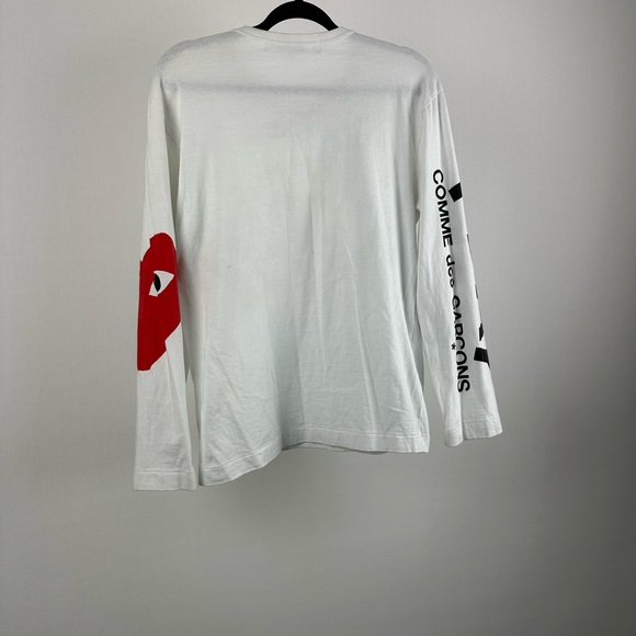 Comme Des Garcons Long sleeve tee cdg play - Picture 10 of 13